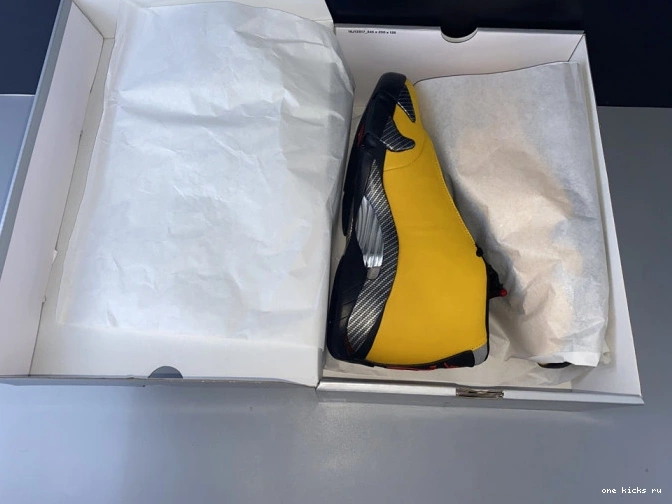 Rep JORDAN GOLD AIR 14 BQ3685-706 RETRO UNIVERSITY 0724